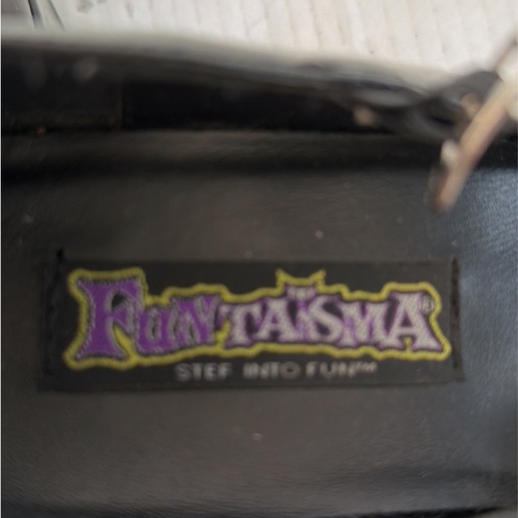 Pleaser Black Patent Mary Jane Platform Heels Size 8.5 - Picture 4 of 16